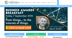 Desktop Screenshot of melbournebusinessawards.com.au